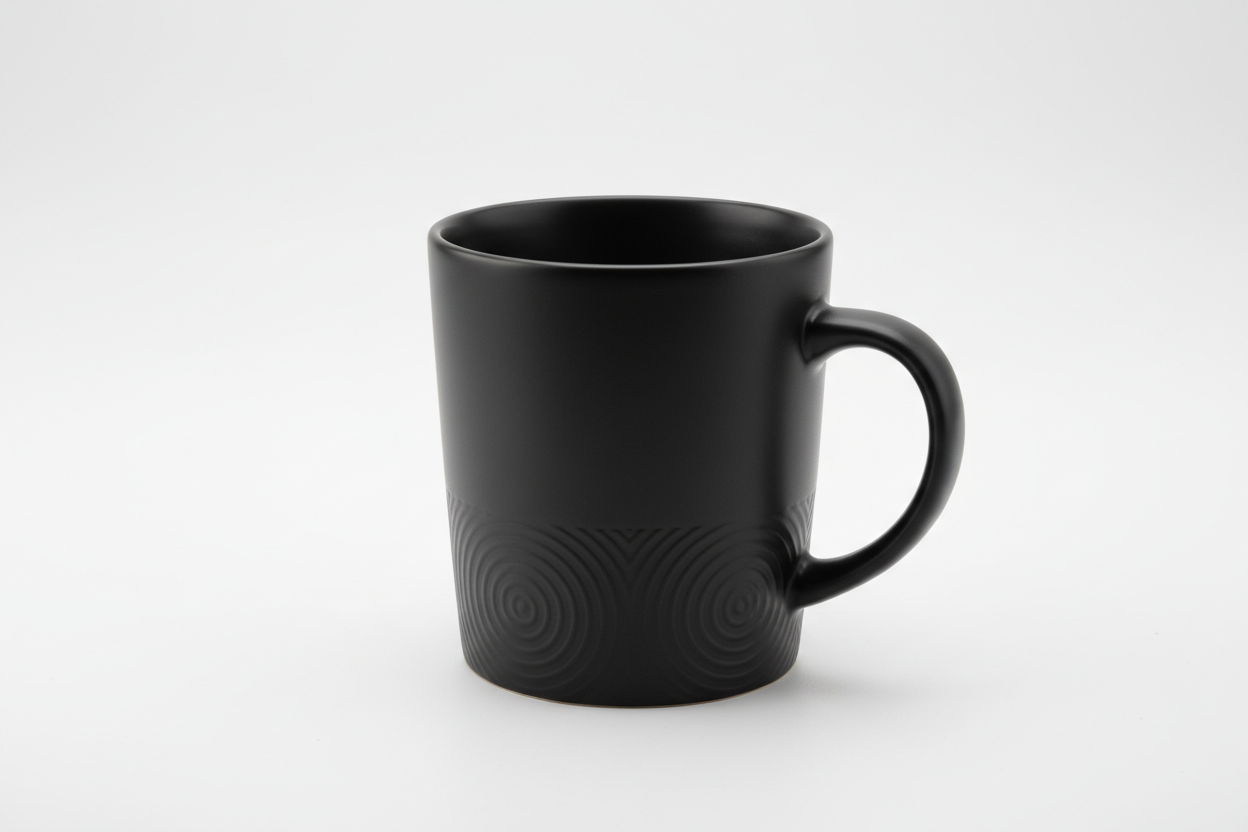 En kaffemugg till försäljning